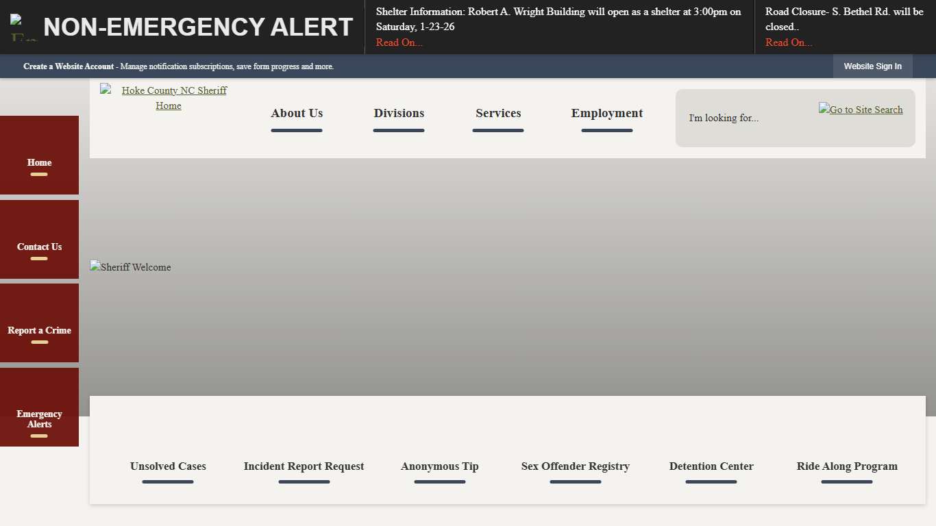 Sheriff's Office Hoke County, NC - Official Website